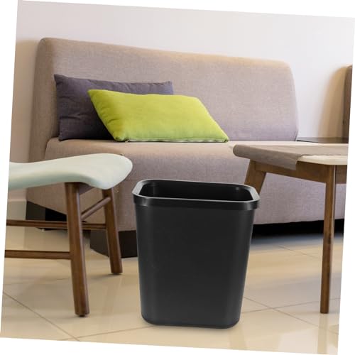 Caneca de basura rectangular de plástico para espacios estrechos miniatura 6