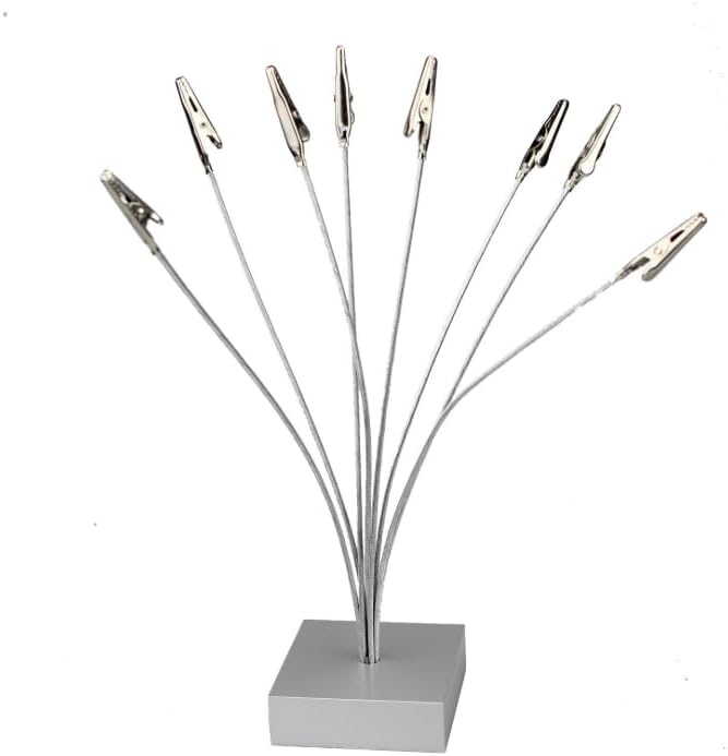 Metal Clip for Aromatherapy Perfume Test Paper Clip Holder for blotter Paper,Display Stand for Essential Oil Strips The Crocodile Mouth clamp