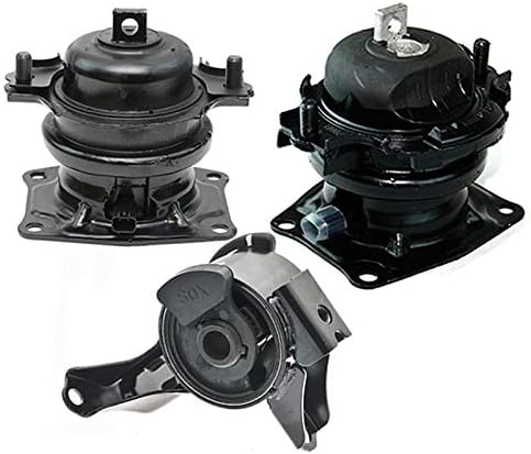 K2160 Fits 2006-2008 Honda Pilot 3.5L 2WD Engine Motor Mount Set 3pcs : A65027EL A4551, A4583EL