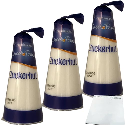 usy Bundle für Zuckerhut Sweet Family Nordzucker (3x250g) + usy Block