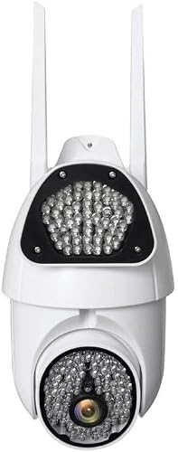 QX37 1080P WiFi High-definition Surveillance Camera Outdoor Dome Camera, Support Night Vision & Two-way Voice & Motion Detection(UK Plug)