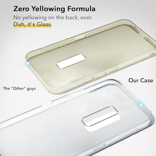 Image of Jkobi Lifetime Anti-Yellow Clear Back Case Cover for Vivo V17 Pro (Sleek Hard Crystal | Shockproof and Camera Protection)