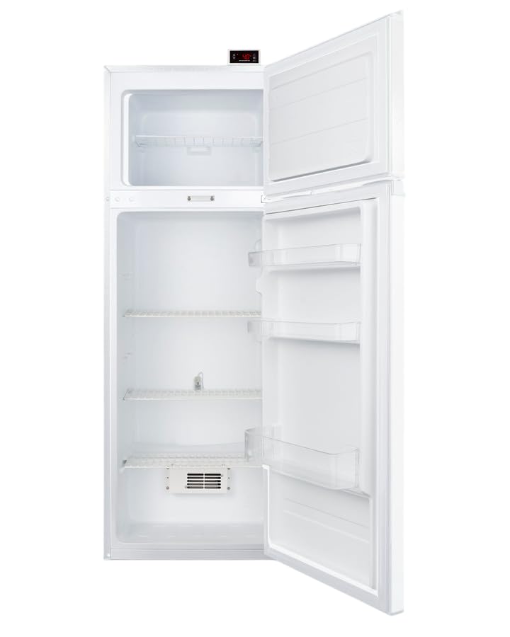 Accucold 22" Refrigerator - Freezer, 7.1 Cu.Ft. Capacity, Nist Calibrated External Temperature Readout, White - Agp96rflcallhd (Left Handed Door Swing) on Fridge.com - View 2