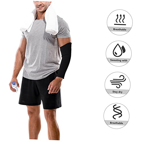 BRIGHTFUFU 4 Pcs Mangas De Proteção Solar Para Ciclismo Guarda De Braço De Futebol Mangas De Braço D
