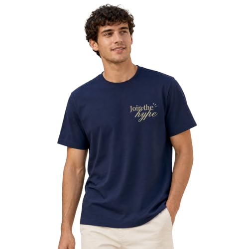 Image of Nobero Men's Regular Graphic Printed T-Shirt for Men | Soft Cotton | Classic Fit | Printed Casual Tshirt for Men
