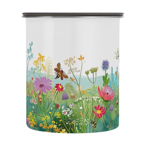 ATTX Contenedor de Café Hermético Acero Inoxidable 900ml