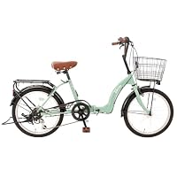 （手渡し希望）小径自転車 ホワイト 6段変速 カゴ付き Amazon | 「組立動画あり」【スピードワールド】20インチ 折りたたみ