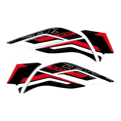Plus de Rayures Autocollant Réservoir Benelli TRK702 Protection Résine 3D - 3