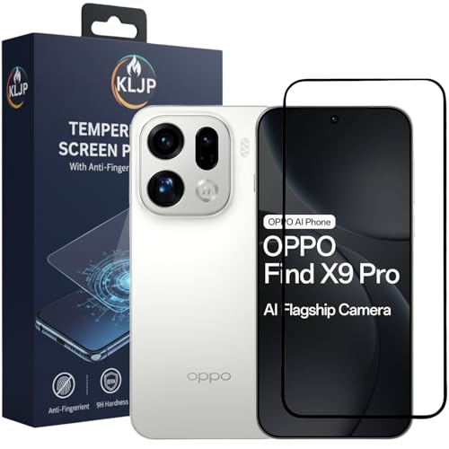 Image of Military-Grade Gorilla Tempered Glass For Oppo Find X9 Pro 5G With Installation Kit | Edge to Edge Coverage | Black