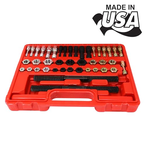 CTA Tools 8240 Universal 53-Piece Rethreading Set, Red - Image 2