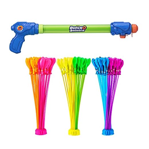 Bunch O Balloons Filler Soaker + Standard 3x Stems by ZURU Self-Sealing Instant Water Balloons for Outdoor Family, Children Summer Fun