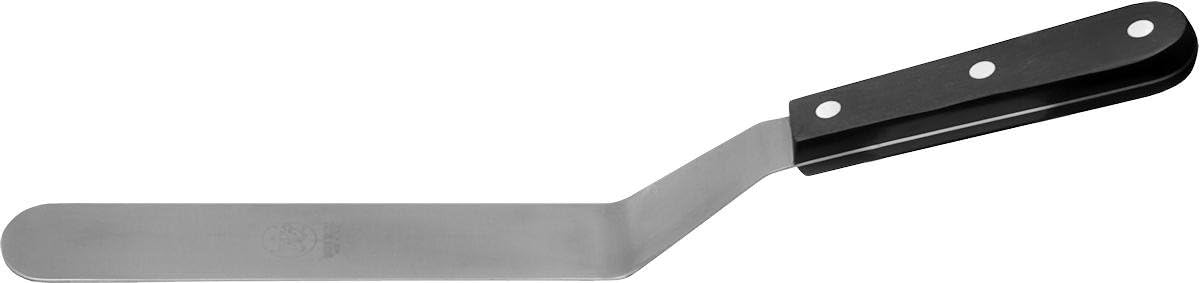 Due Buoi Offset Stainless Steel Icing Spatula