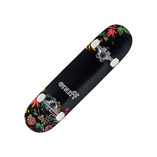 ENUFF Floral Skateboard Complete schwarz-orange schwarz-orange, standard