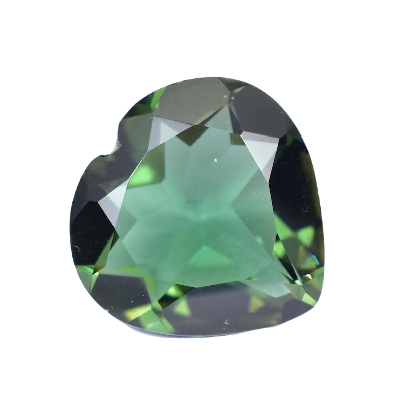 Grandidiérite naturelle gemme cœur 22mm pour fabrication de bijoux bague et collier