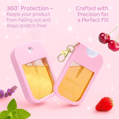 image for SAANG & JAT Personalized Hand Sanitizer Spray Case Compatible with Tou