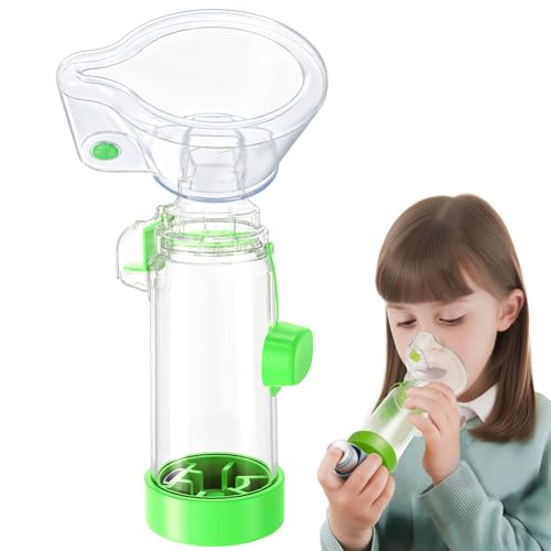 NESSI OTC Spacer Childrens mask spacers and Mouthpiece spacers for All Ages (Green)