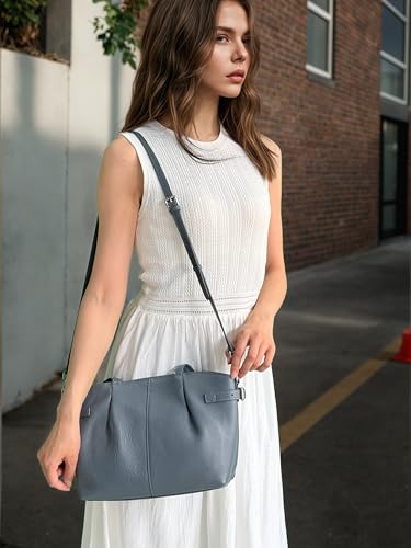 Classic Full Grain Leather Tote Bag for Women Adjustable Shoulder bag Real Leather Women's Bag for everyday use2