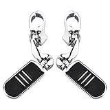 RORVECQ 1.25" Motorrad-Motorabdeckungs-Autobahnrasten Fußraste Für Harley Touring Für Sportster Für Road King Für Street Glide Low Rider(SATZ)