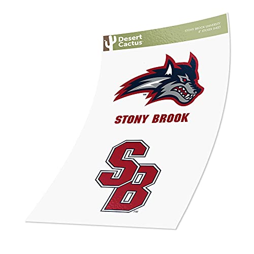 Autocollant Stony Brook durable en vinyle pour personnaliser vos objets