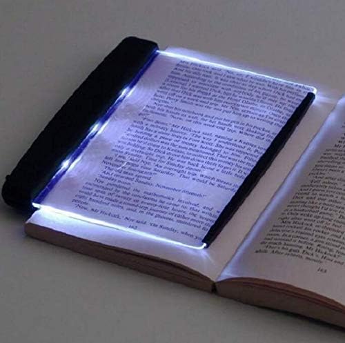143 Portable Bookmark Light Lightwedge Book Light LED Reading Bright Light Lamp Board Family Study Light Eye Care Reading Lamp Book Lightwedge, for Reading in Bed, Car, Night Reading