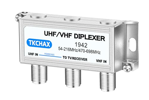 Combinateur d'antenne TV UHF VHF coupleur coaxial extérieur haute performance - 3