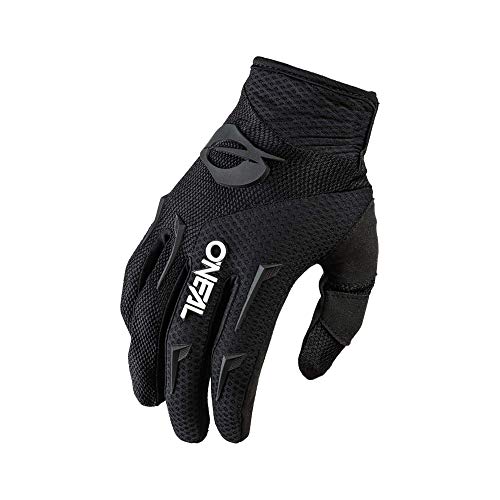 O'NEAL | Fahrrad- & Motocross-Handschuhe | MX MTB DH FR Downhill Freeride | Langlebige, Flexible Materialien, belüftete Handinnenfäche | Women's Element Glove | Damen | Schwarz Weiß | Größe XL