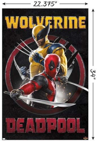 Trends International Marvel Deadpool & Wolverine - Duo Wall Poster thumb #2