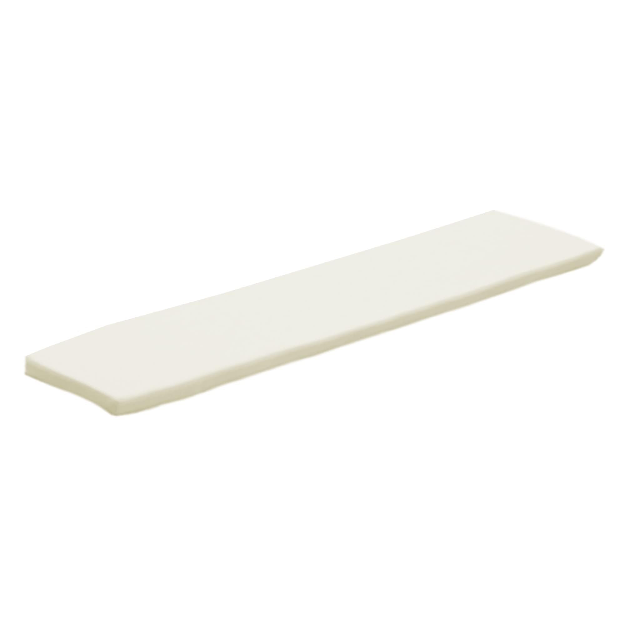 Coussin de banc de jardin beige Konsilsa imperméable 43x18x2in avec attaches