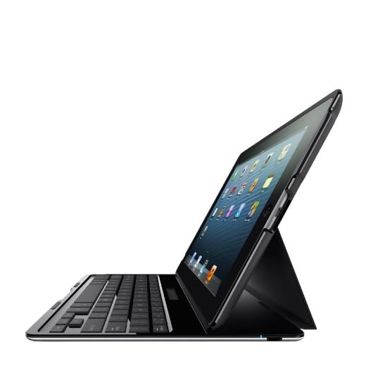 Belkin QODE Ultimate Keyboard Case for iPad 2 (2011 model), iPad 3rd Gen and iPad 4th Gen (Black) (F5L149ttBLK)