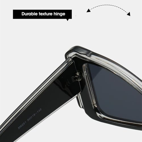 Lunettes de soleil œil de chat mixtes protection UV en polycarbonate léger - 5