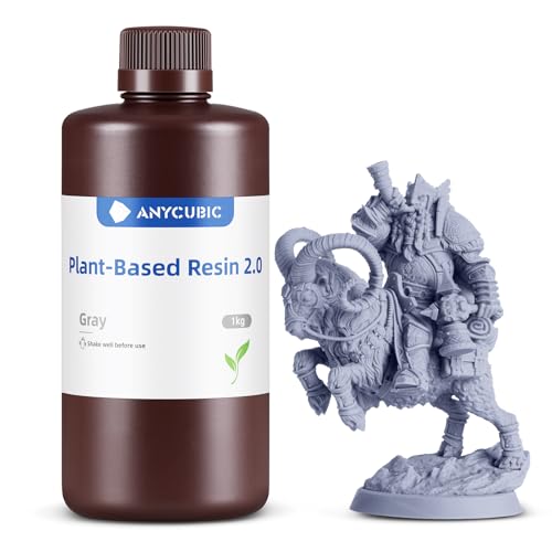 ANYCUBIC 3D Printer Resin 405nm UV, Low Odor, 1000g