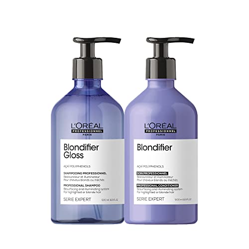 L'Oréal Professionnel Paris Blondifier Clarifying Shampoo & Condi...