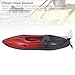 Thickened PVC Inflatable Kayak, Wear Proof, Stable, Resistant, Portable Blow Up Canoe Boat with Hand Pump Paddle Storage Bag, for Fishing, Water Adventure (Red)