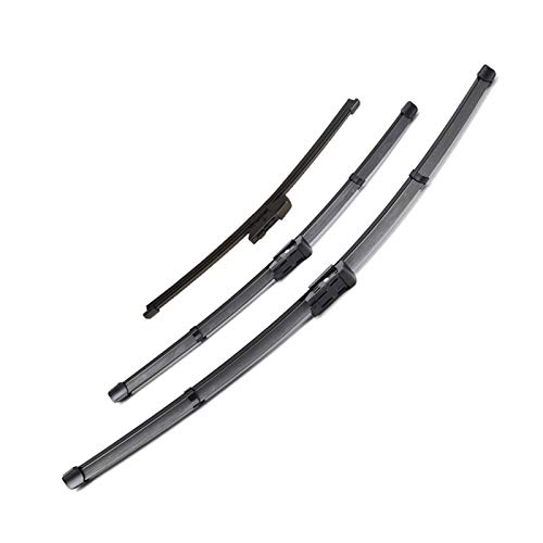 Balais d'essuie-glace de pare-brise VW Tiguan MK2 2017-2020 kit avant arrière 3 pièces