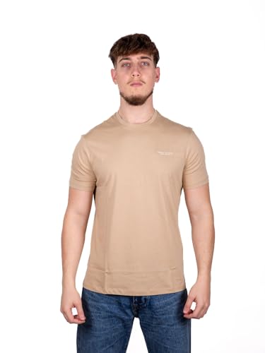 A|X ARMANI EXCHANGE Men's Short Sleeve Micro Milano/Ny Logo T-Shirt