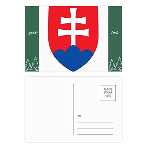 Carte postale Slovaquie lot de 20pcs grand format multicolore 5.7x3.8