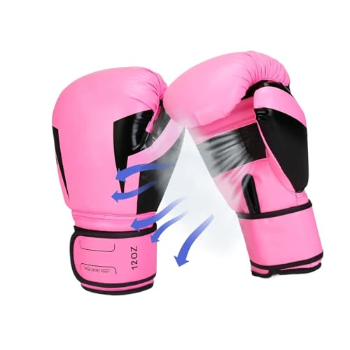 Guantes de kickboxing en PU de alta resistencia para entrenamientos de sparring intensos