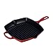 Le Creuset Enameled Cast Iron Signature Square Skillet Grill, 10.25