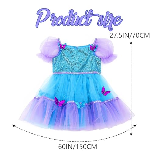 EARENT Light Up Sequin Dress Neon Tutu Glow Party Dresses2