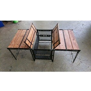 Amazon.co.jp: Nature Tone Side Up Box & Table Dark Brown Small SBT
