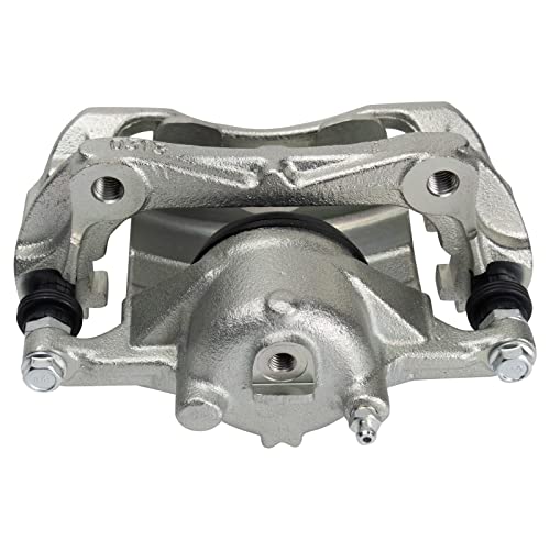 Image of TRQ Front and Rear Brake Caliper Set Zinc Coated Brackets Compatible with 2013-2017 Chevrolet Sonic