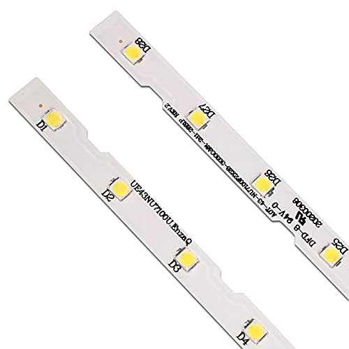 LED backlight strip(2) for Samsung 43NU7100