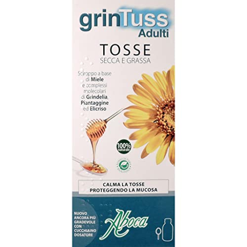 Sirop Grintuss Adulti Poliresin Aboca 180g toux sèche et grasse