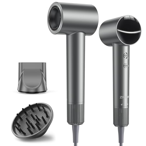 9% off - Hair Dryer, High-Speed Ionic Quiet Blow Dryer with 160,000 RPM Brushless Motor for Fast Drying, Low...