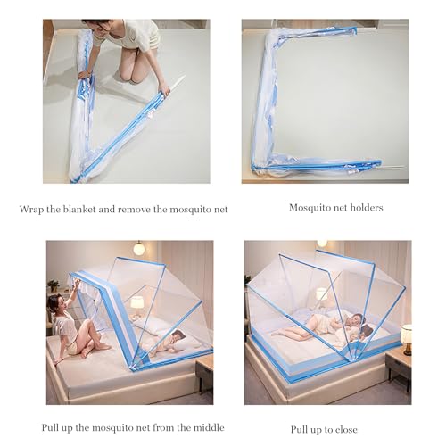 Mosquitero Plegable Pop-Up para Camping 135x190x120 cm miniatura 7