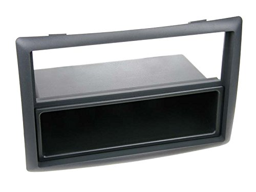 Façade d'autoradio 2 DIN avec compartiment Acv pour intégration parfaite du poste