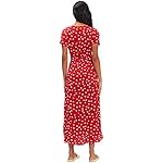 Billabong Womens Wrap Front Midi Length Dress - Image 5