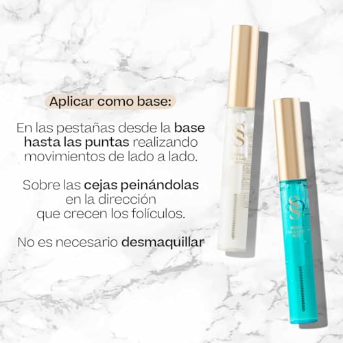 Sensilis - Day Treatment Mascara, Máscara de Pestañas y Cejas Transparente, Fortalece, Alarga y Previene la Caída, con Arginina y Niacinamida, Tratamiento de Día - 12 ml - imagen 5