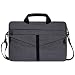 Produktbild Laptop Umhängetasche für 14.1 Zoll MacBook Pro, MacBook Air, Notebook Computer, Polyester Aktentasche Messenger Tragetasche Schultertasche mit Rückengurt für Trolly Case,Dunkelgrau