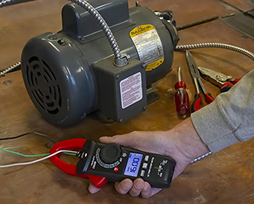 Image of Triplett CM400 True RMS 4000 Count 400A AC Clamp Meter with Inrush and Certificate of Traceability to NIST